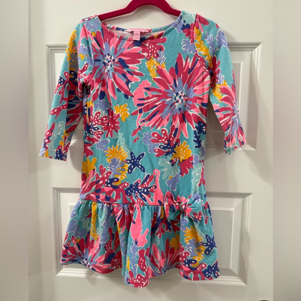 Lilly Pulitzer Pink and Blue Floral Top